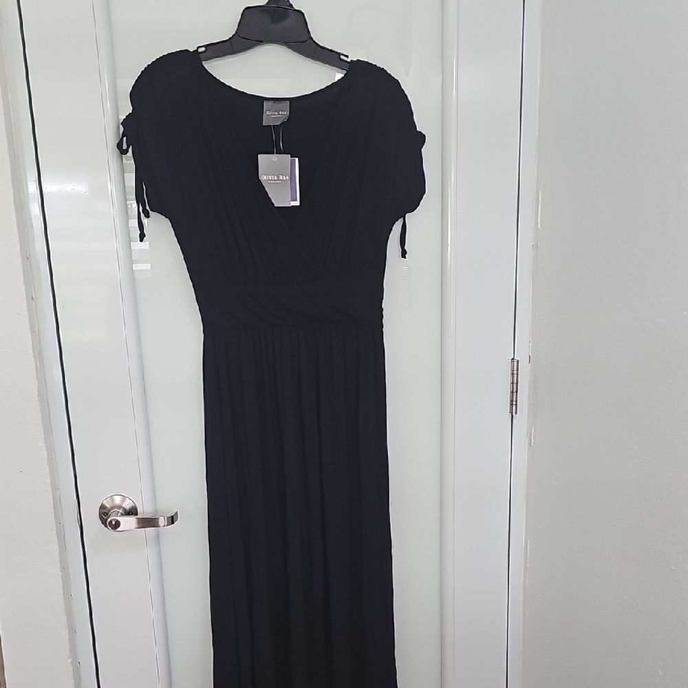Olive Rae Midi Womes Dress. Size Large - Picture 3 of 6